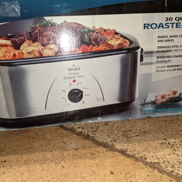 Rival Kitchen Rival2qt Roaster Oven Buffet Server Model Ro220